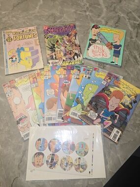 90s Comics, Beavis & Butt-Head, Richie Rich, & POGs, THIS BOOK SUCKS, MTV